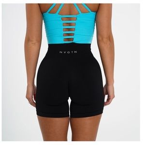Like Brand new Solid Black NVGTN shorts!